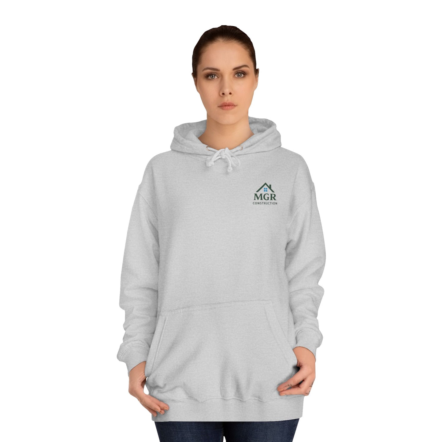 MGR Construction Hoodie - Unisex College Style for Builders & Students