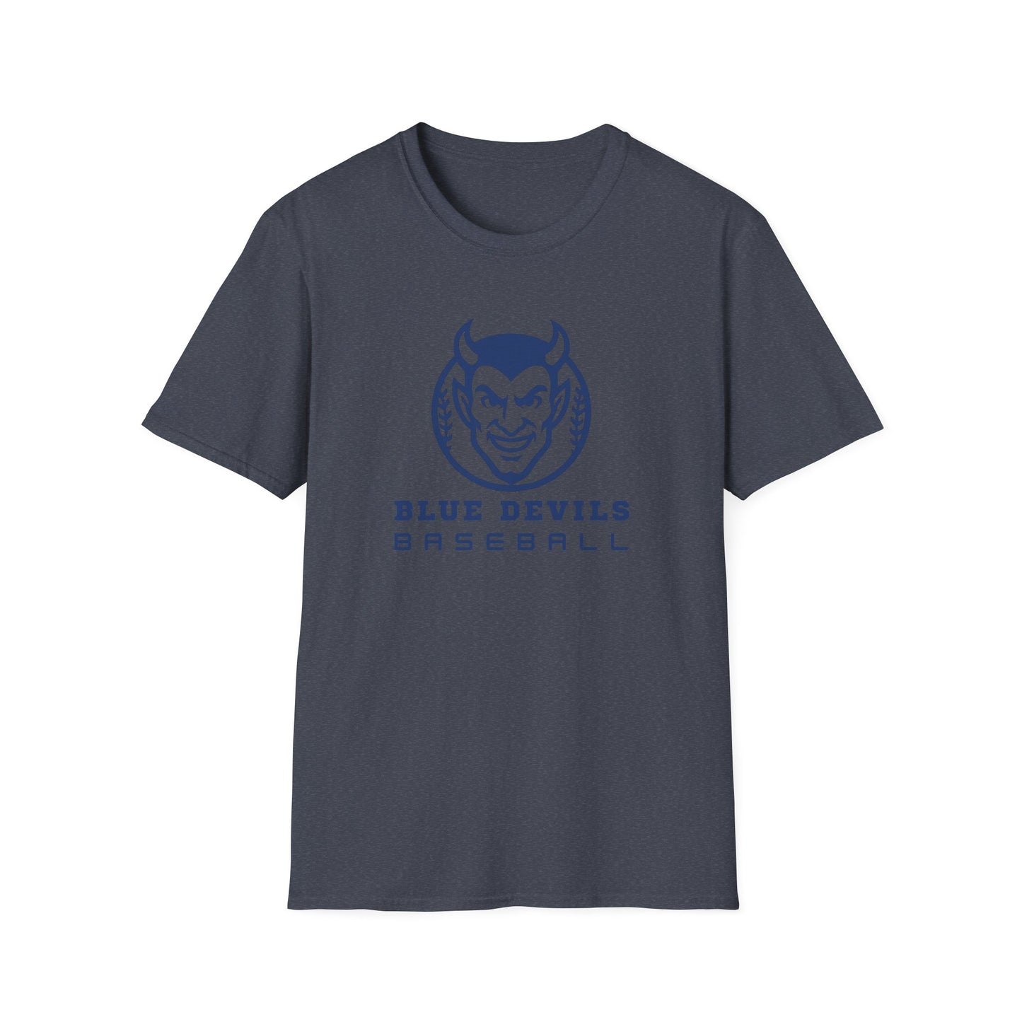 Blue Devils Baseball Unisex Softstyle T-Shirt