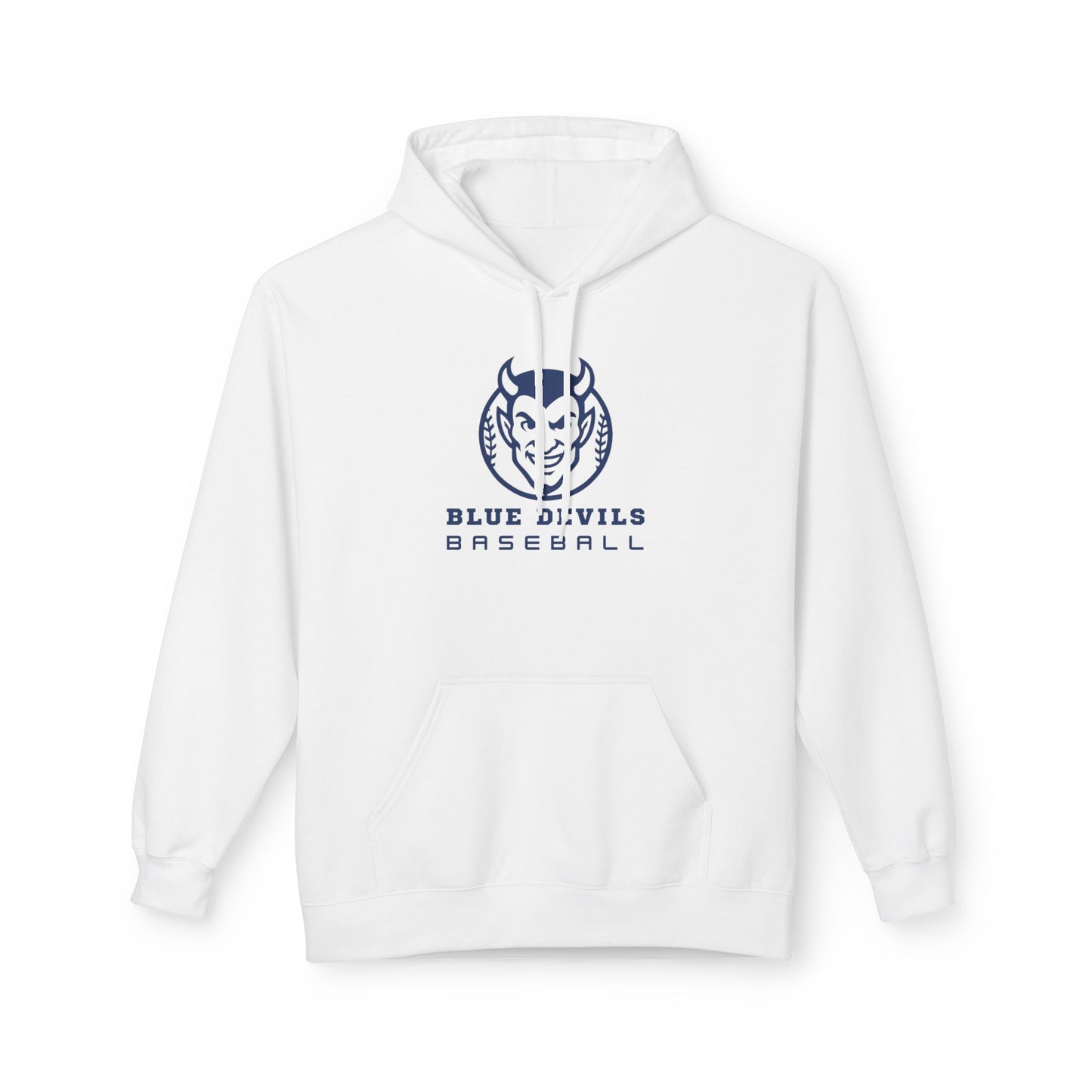 Blue Devils Baseball Unisex Midweight Softstyle Fleece Hoodie