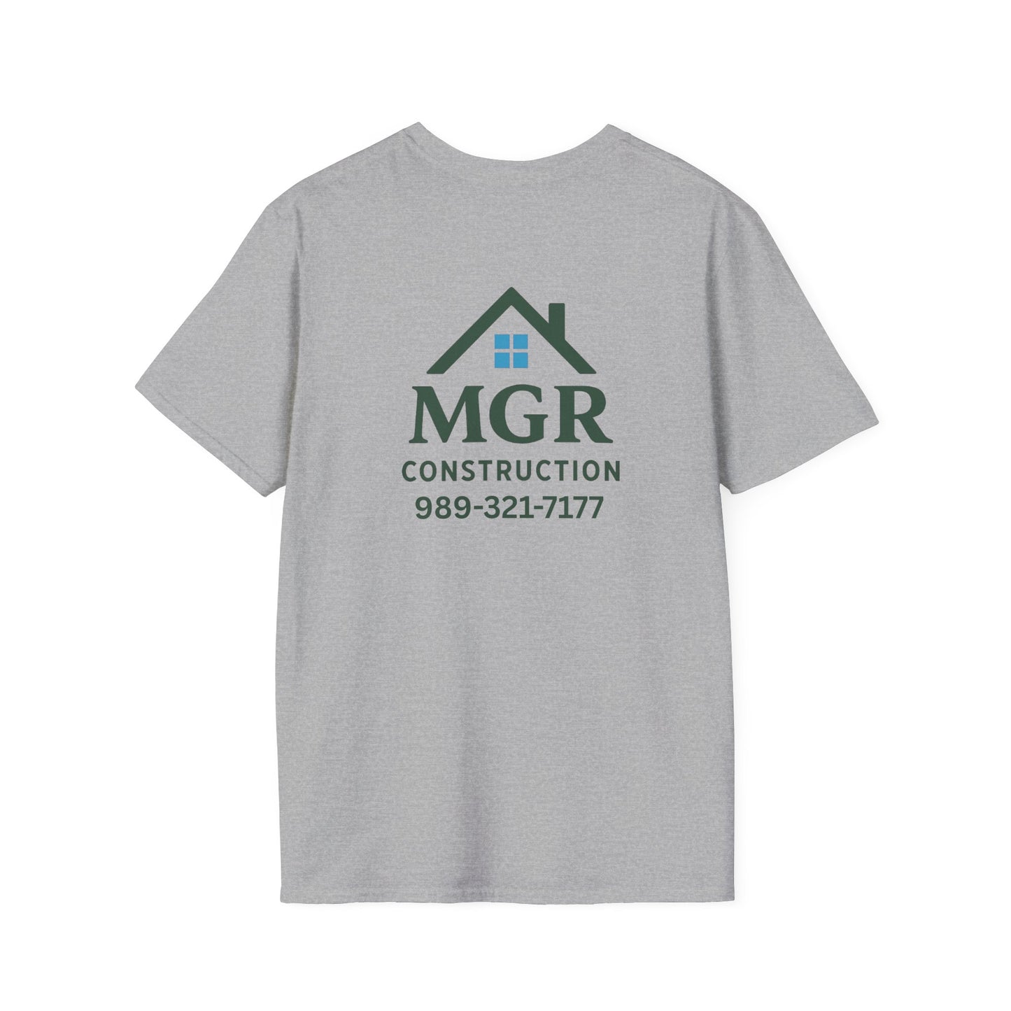 MGR Construction Unisex Softstyle T-Shirt