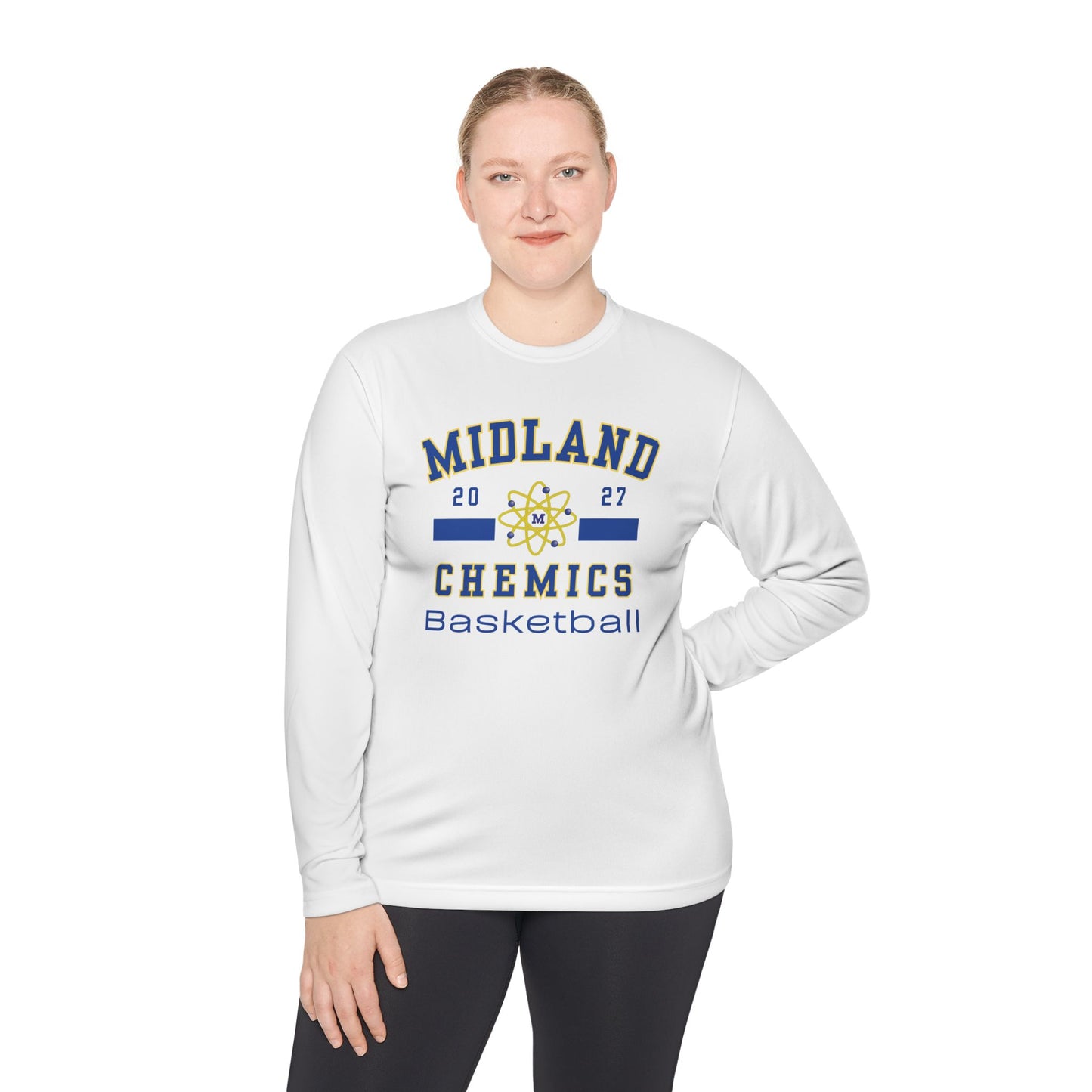 Midland High Basketball Unisex Lightweight Long Sleeve Tee