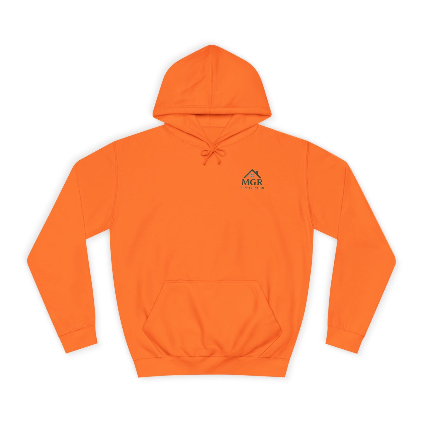 MGR Construction Hoodie - Unisex College Style for Builders & Students