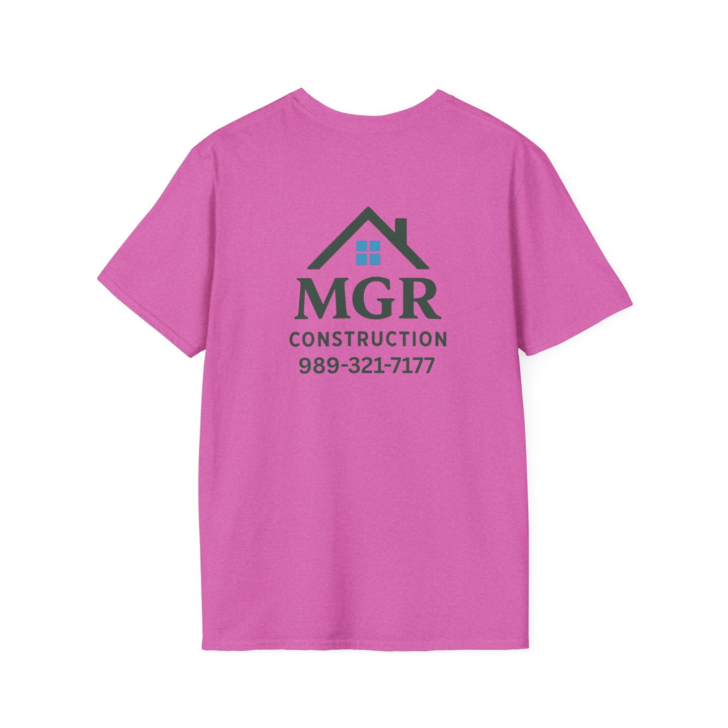 MGR Construction Unisex Softstyle T-Shirt