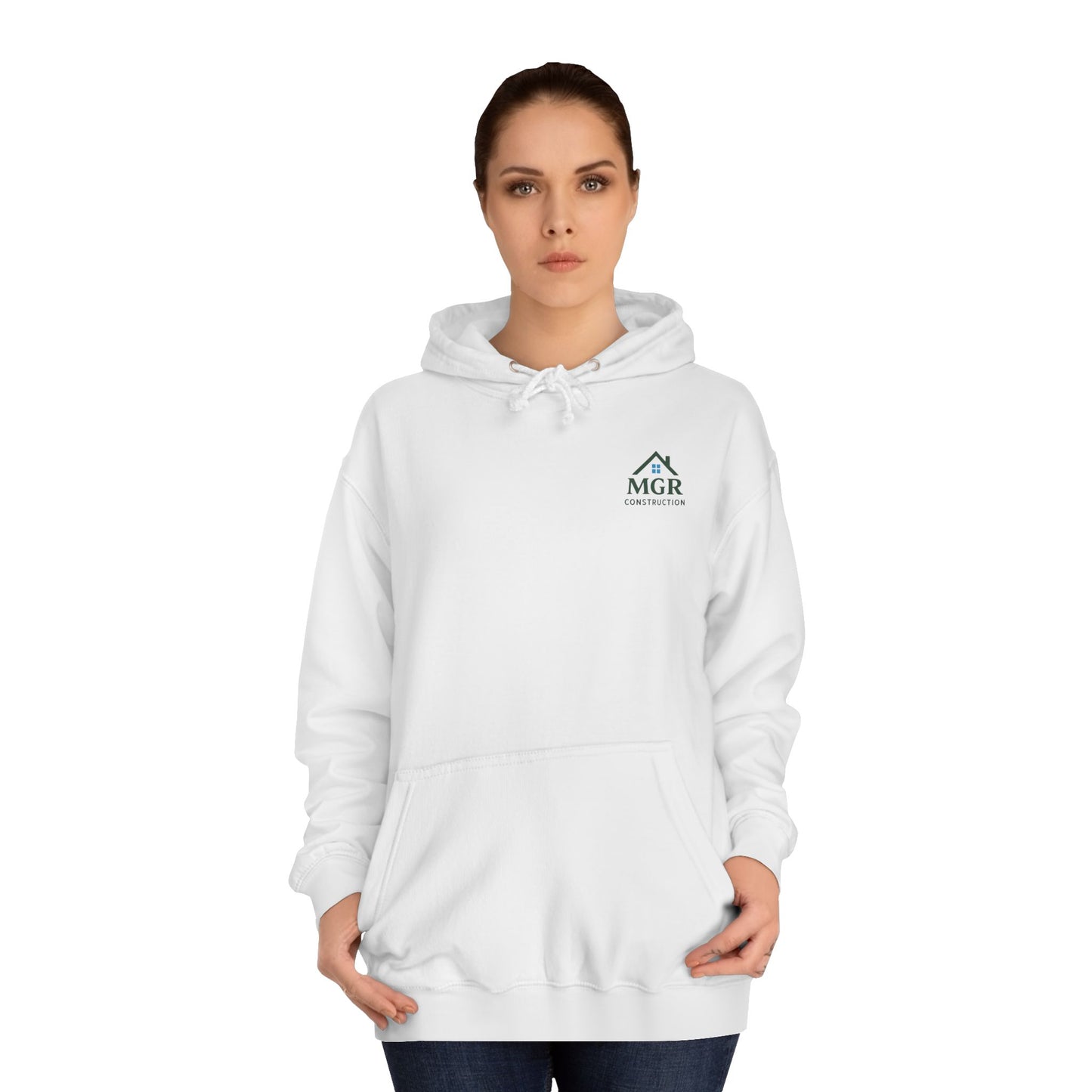 MGR Construction Hoodie - Unisex College Style for Builders & Students