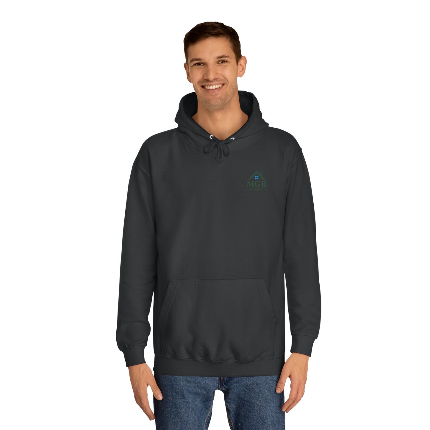 MGR Construction Hoodie - Unisex College Style for Builders & Students