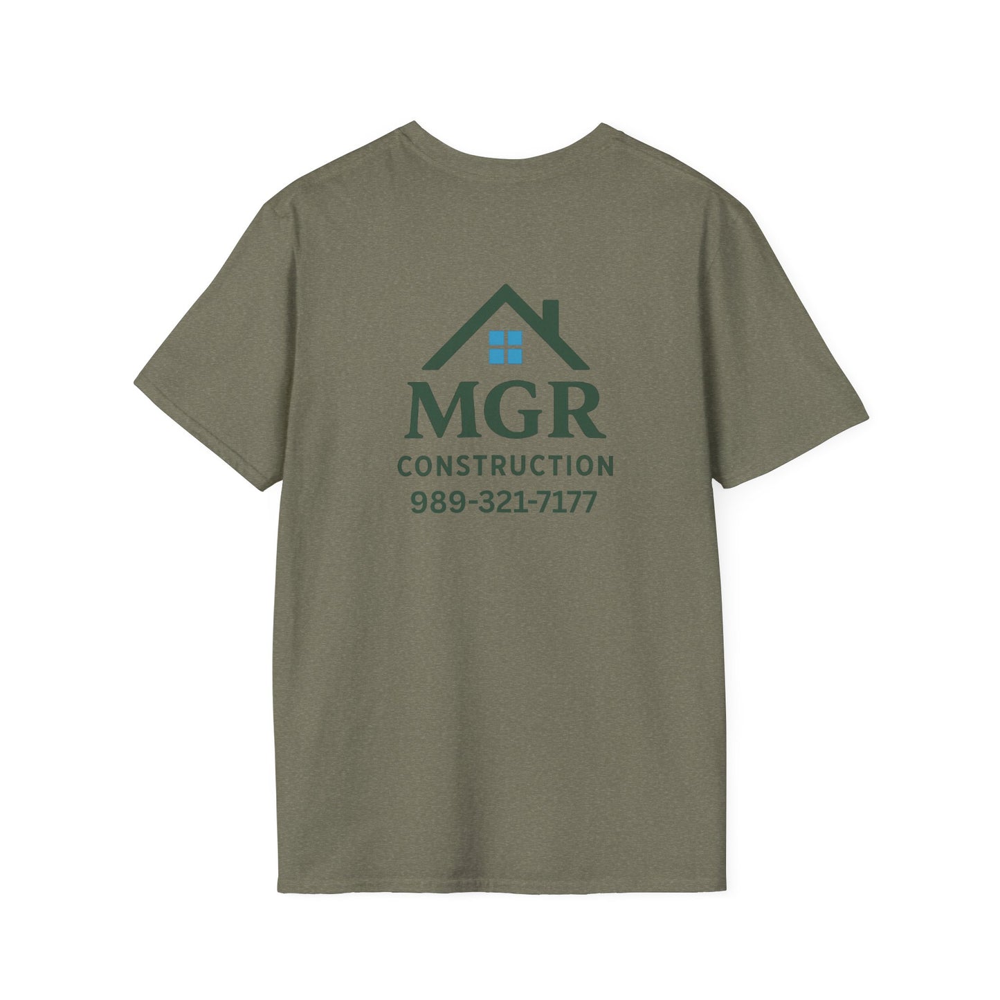 MGR Construction Unisex Softstyle T-Shirt