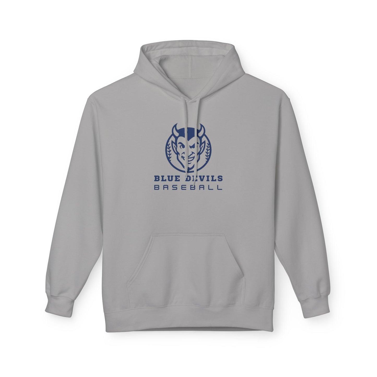Blue Devils Baseball Unisex Midweight Softstyle Fleece Hoodie