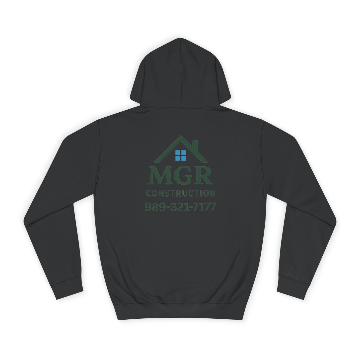 MGR Construction Hoodie - Unisex College Style for Builders & Students