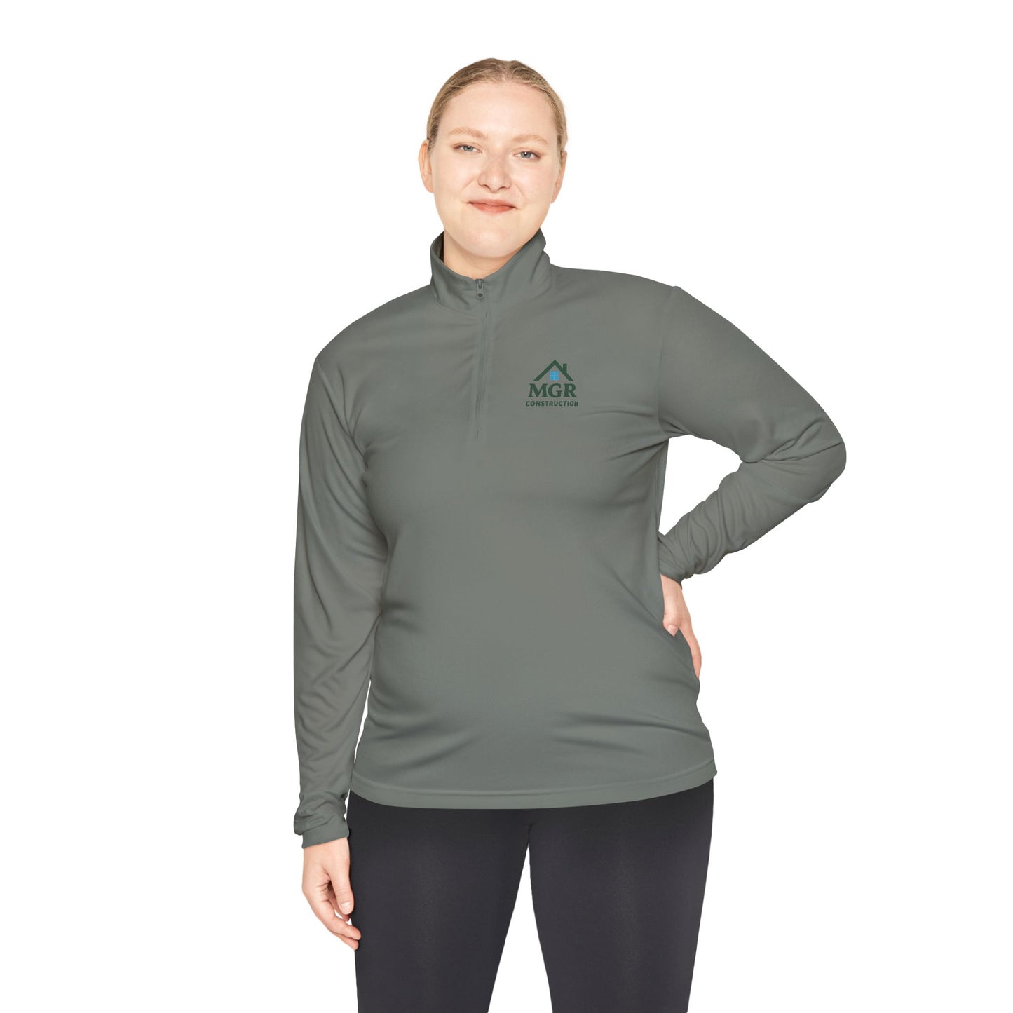 MGR Construction Unisex Quarter-Zip Pullover