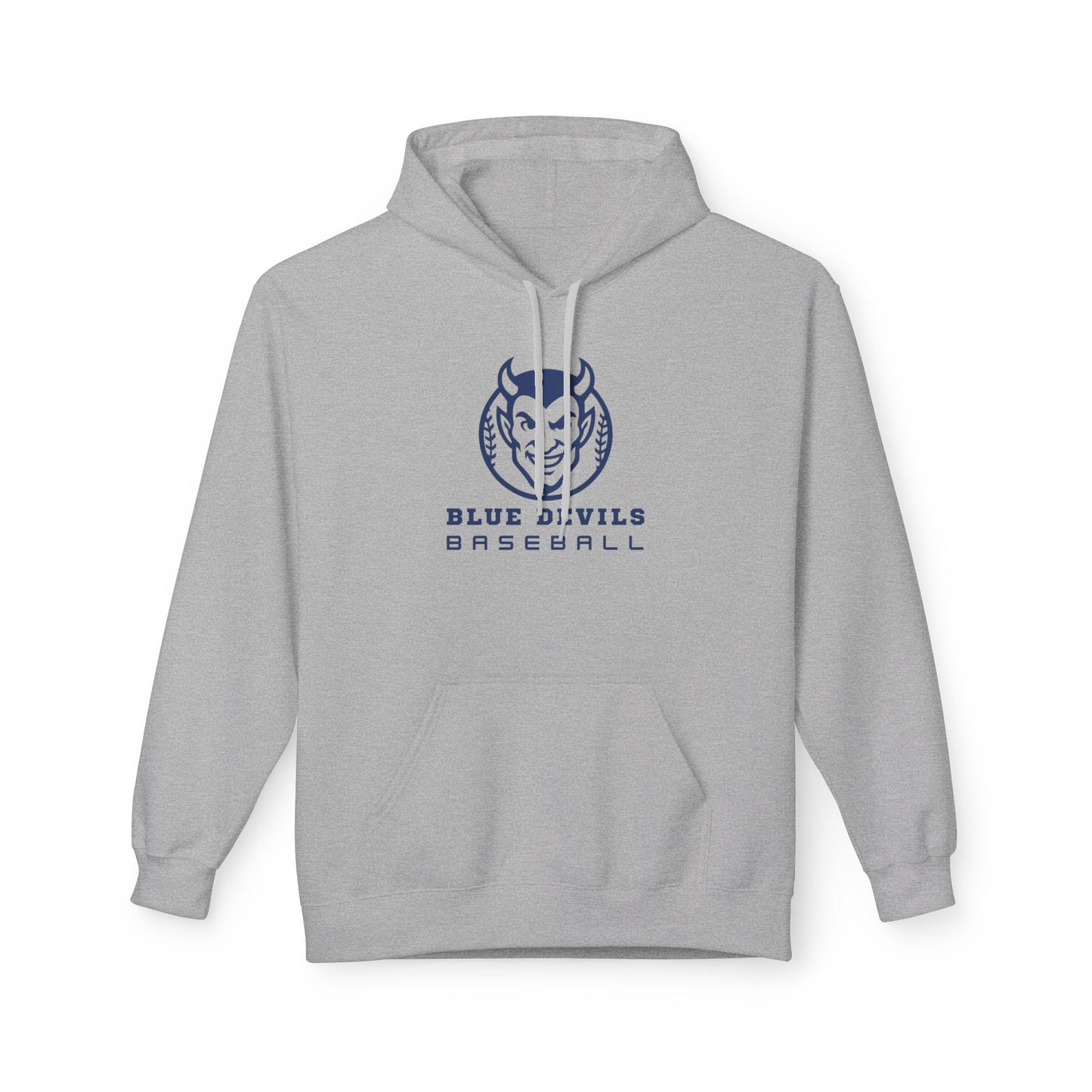 Blue Devils Baseball Unisex Midweight Softstyle Fleece Hoodie