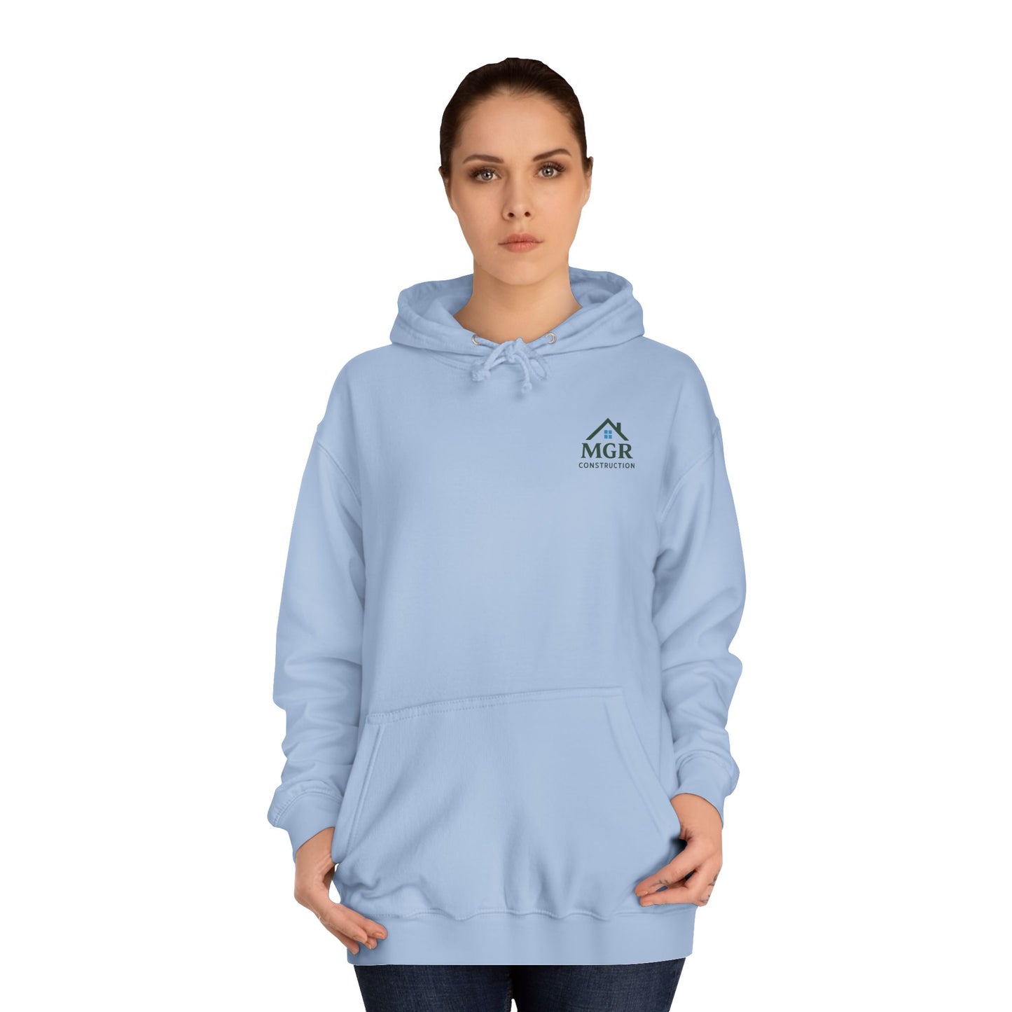 MGR Construction Hoodie - Unisex College Style for Builders & Students