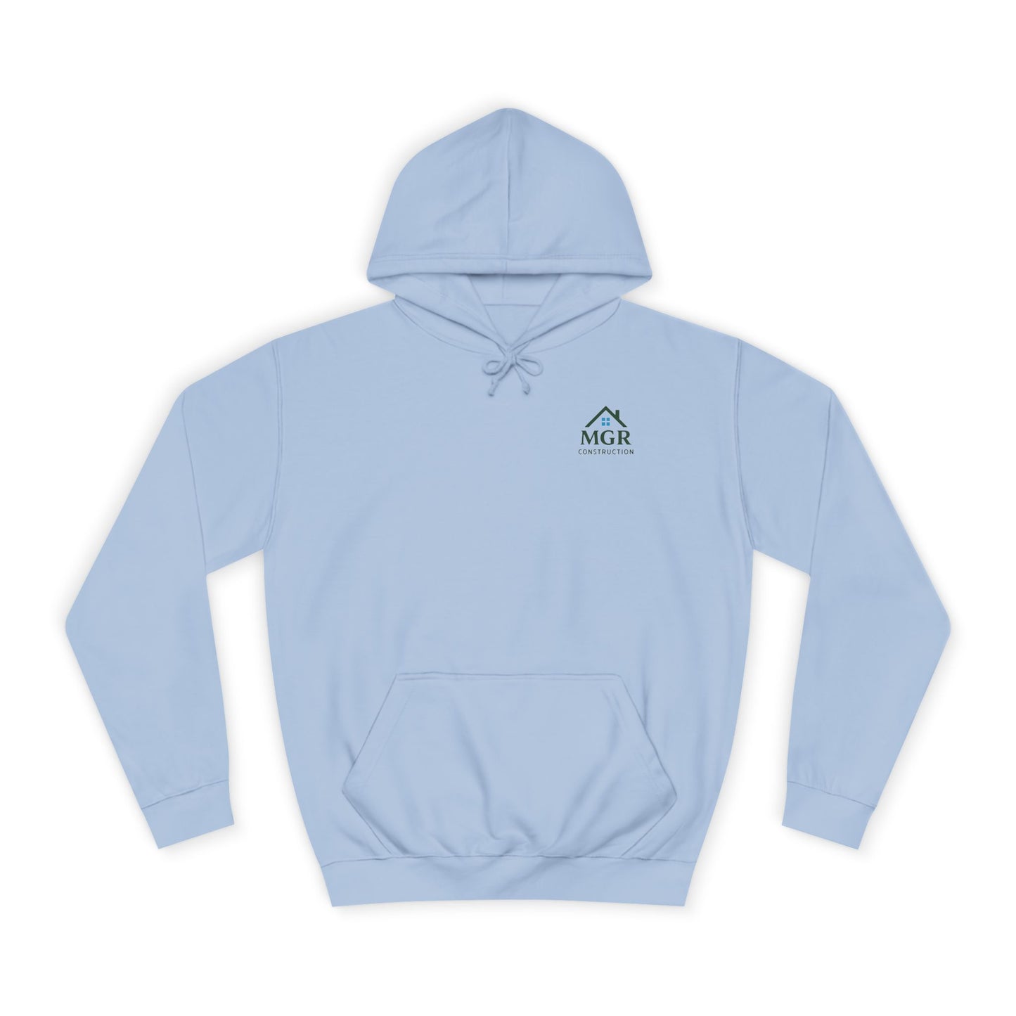MGR Construction Hoodie - Unisex College Style for Builders & Students
