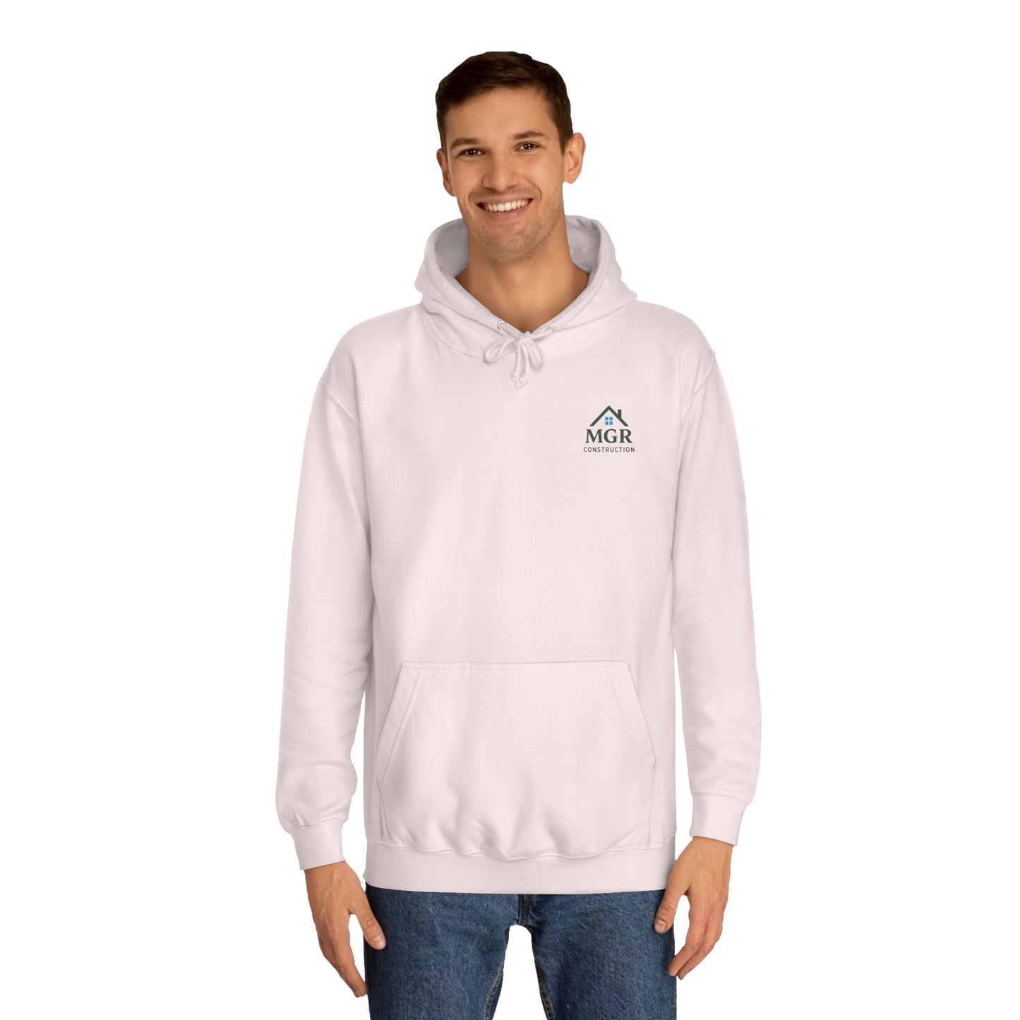 MGR Construction Hoodie - Unisex College Style for Builders & Students