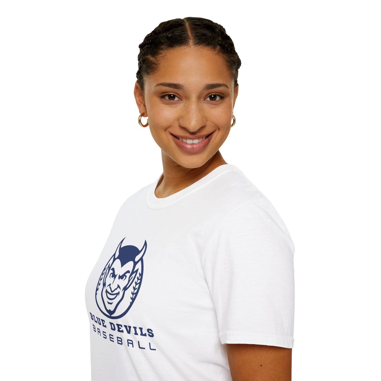 Blue Devils Baseball Unisex Softstyle T-Shirt