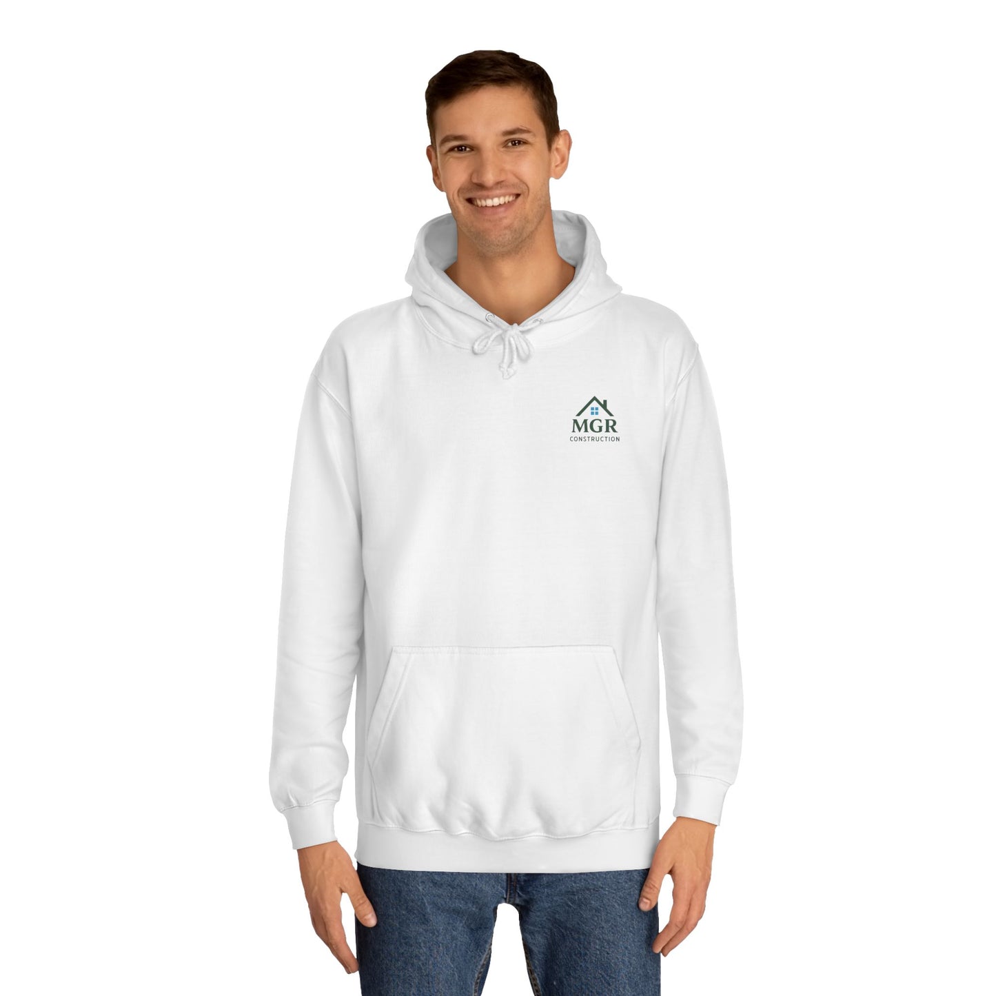 MGR Construction Hoodie - Unisex College Style for Builders & Students