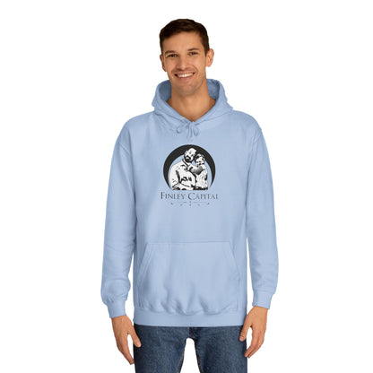 College Hoodie with Custom Art Design - Unisex