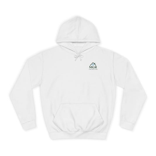MGR Construction Hoodie - Unisex College Style for Builders & Students