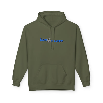Lend Private Unisex Softstyle Fleece Hoodie - Vintage-Style Graphic