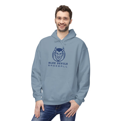 Blue Devils Baseball Unisex Midweight Softstyle Fleece Hoodie