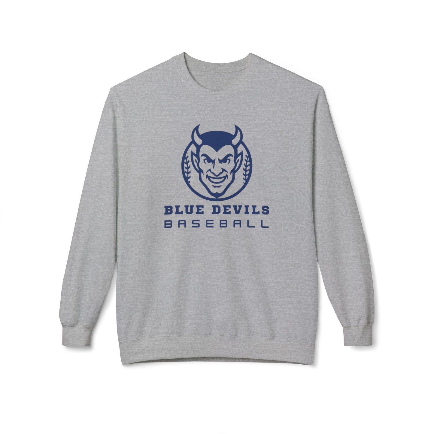 Unisex Blue Devils Baseball Crewneck Sweatshirt