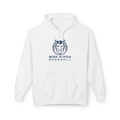 Blue Devils Baseball Unisex Midweight Softstyle Fleece Hoodie