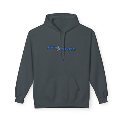 Lend Private Unisex Softstyle Fleece Hoodie - Vintage-Style Graphic