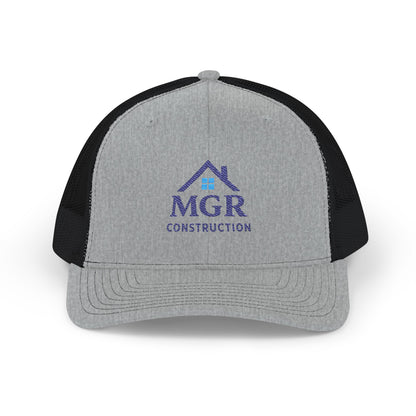 MGR Construction Snapback Trucker Cap (Embroidery)