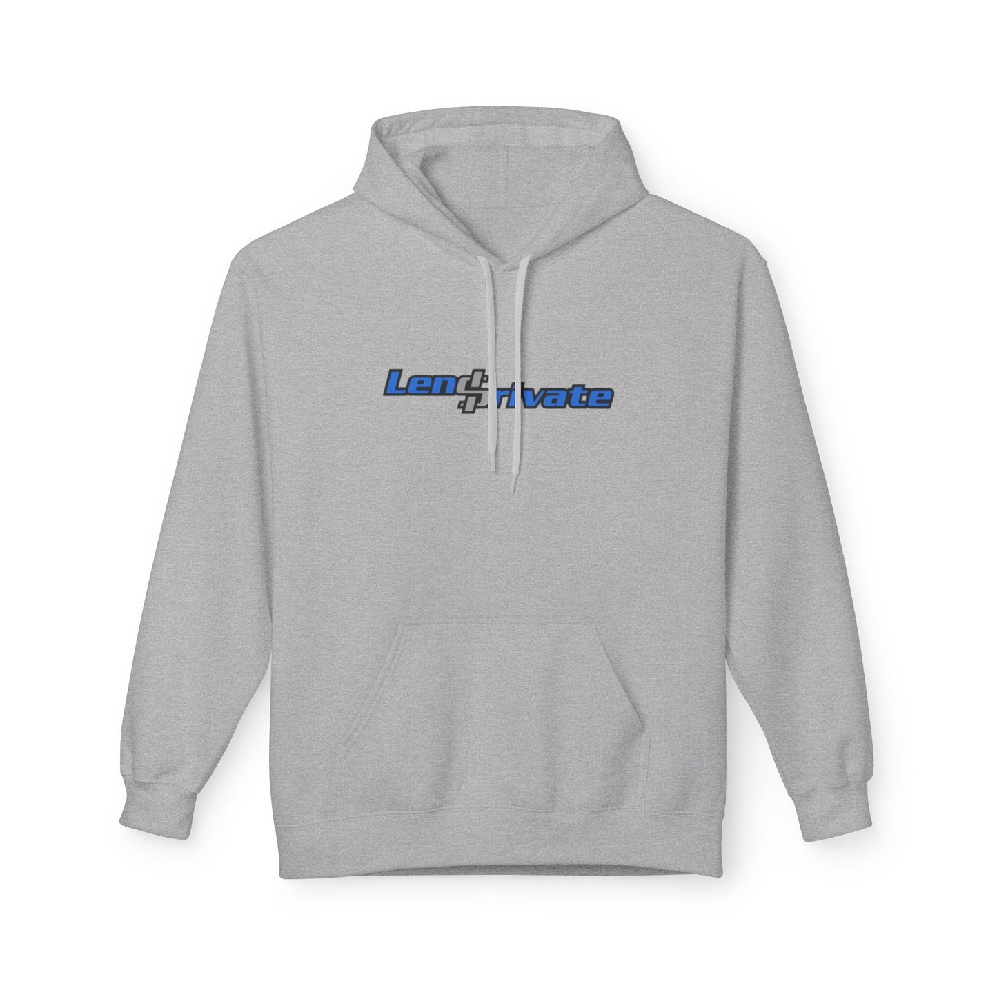 Lend Private Unisex Softstyle Fleece Hoodie - Vintage-Style Graphic