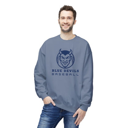 Unisex Blue Devils Baseball Crewneck Sweatshirt
