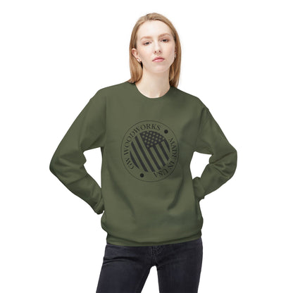 GW Woodworks Unisex Midweight Softstyle Fleece Crewneck Sweatshirt