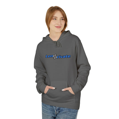 Lend Private Unisex Softstyle Fleece Hoodie - Vintage-Style Graphic