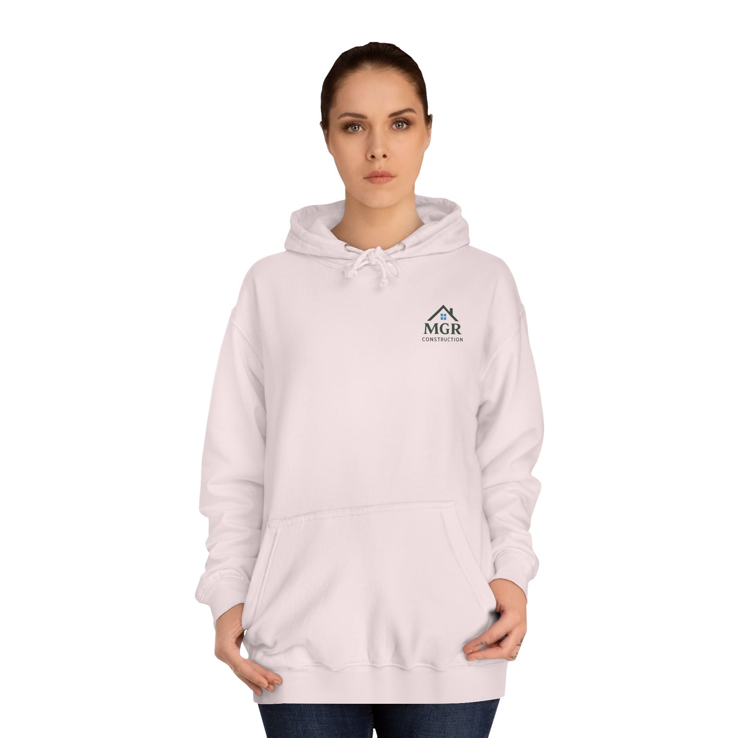 MGR Construction Hoodie - Unisex College Style for Builders & Students