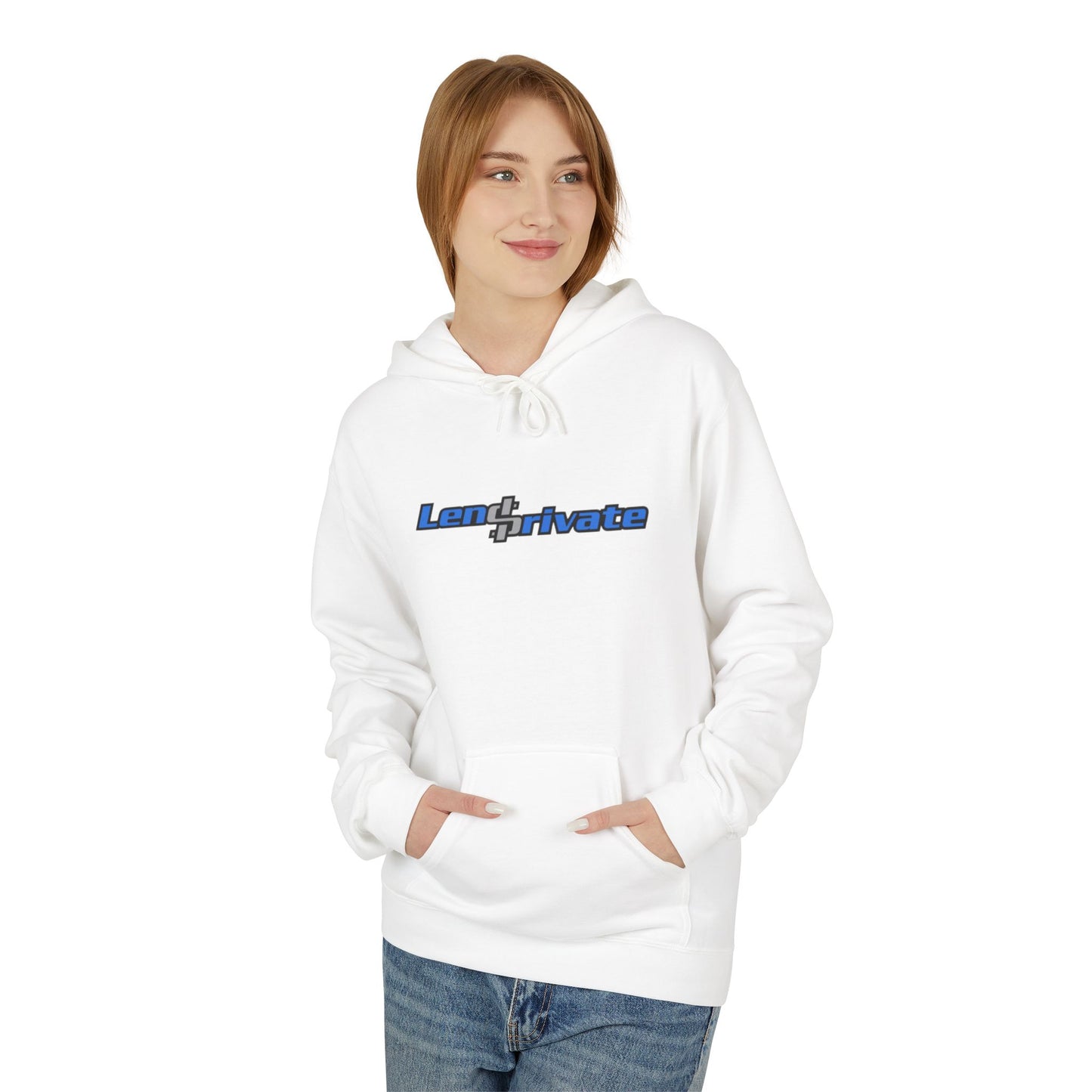 Lend Private Unisex Softstyle Fleece Hoodie - Vintage-Style Graphic