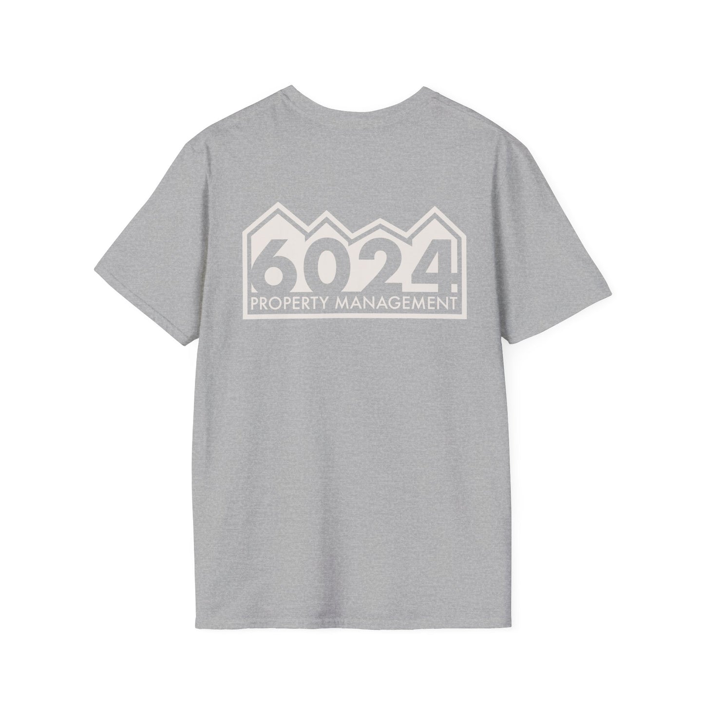 6024 Property Management Softstyle T-Shirt Casual Comfort 100% Cotton Lightweight Fabric Versatile Style