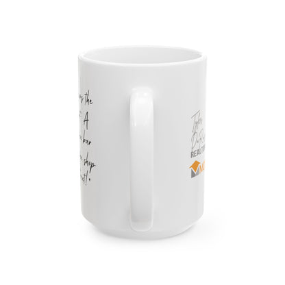 Modern Realty Agent Personalized Ceramic Mug, (11oz, 15oz)