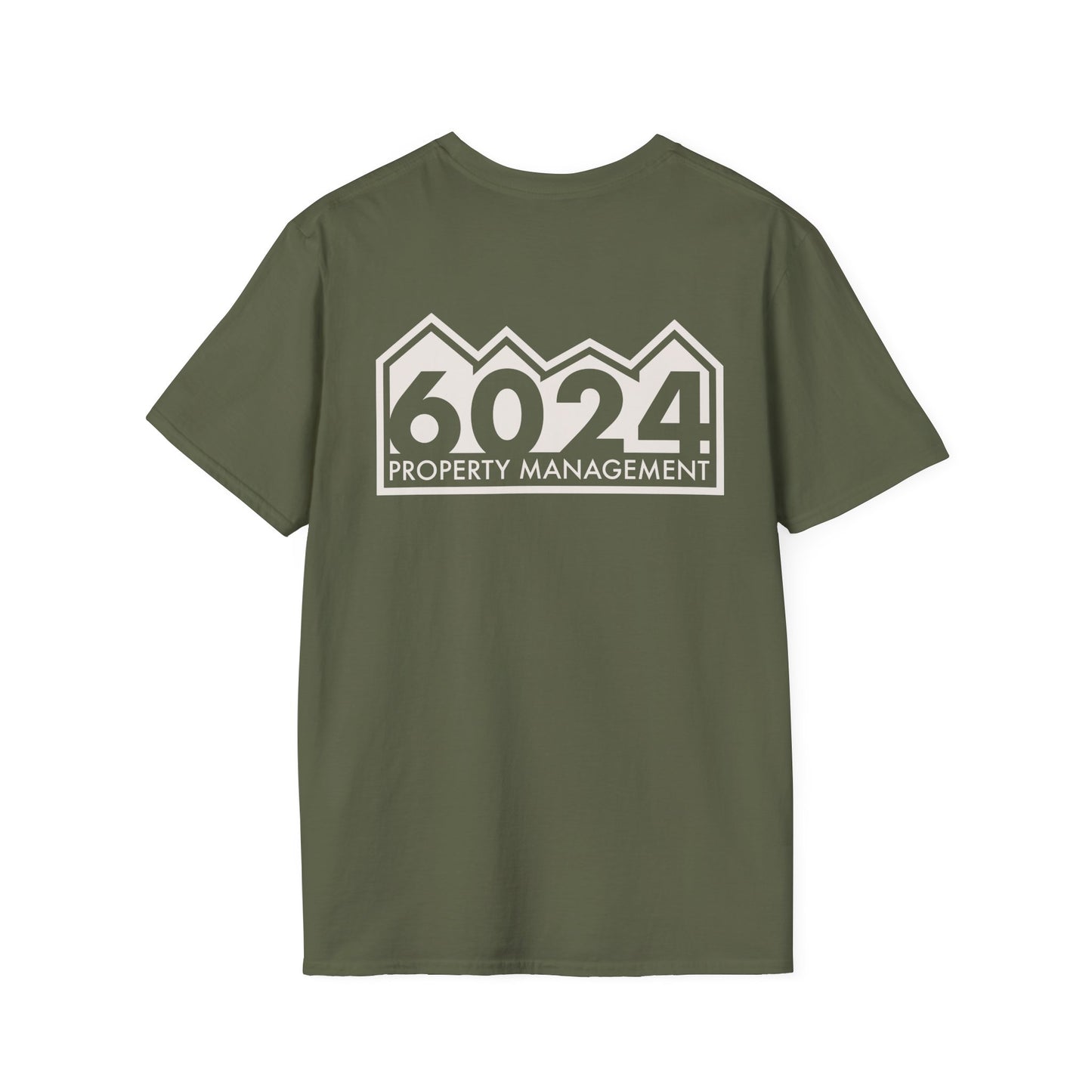 6024 Property Management Softstyle T-Shirt Casual Comfort 100% Cotton Lightweight Fabric Versatile Style