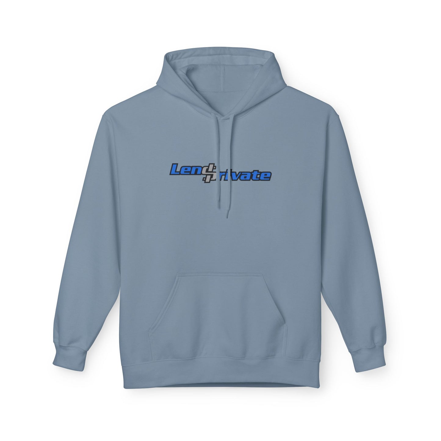 Lend Private Unisex Softstyle Fleece Hoodie - Vintage-Style Graphic
