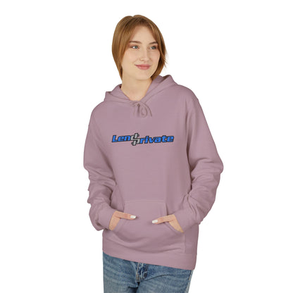 Lend Private Unisex Softstyle Fleece Hoodie - Vintage-Style Graphic