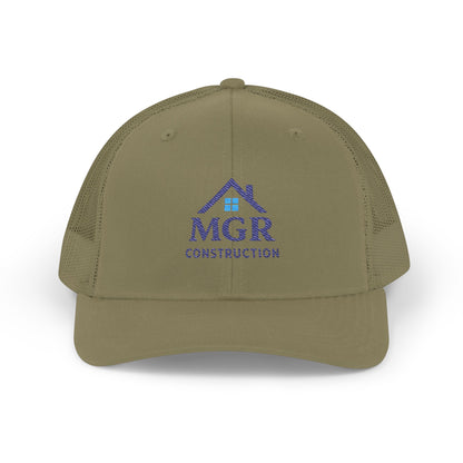 MGR Construction Snapback Trucker Cap (Embroidery)