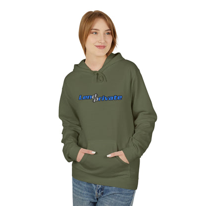 Lend Private Unisex Softstyle Fleece Hoodie - Vintage-Style Graphic