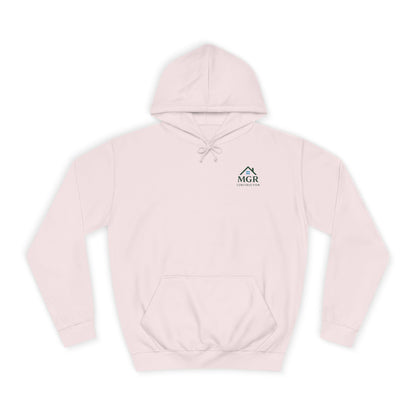 MGR Construction Hoodie - Unisex College Style for Builders & Students