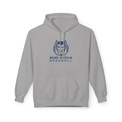 Blue Devils Baseball Unisex Midweight Softstyle Fleece Hoodie