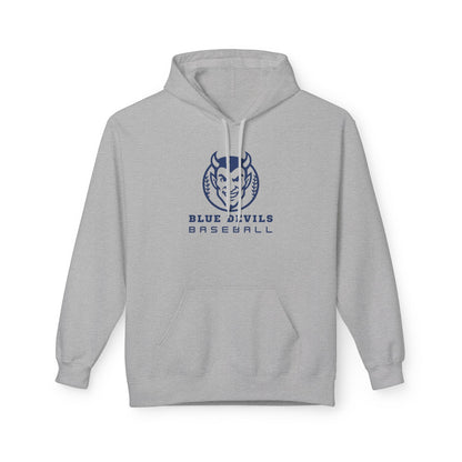 Blue Devils Baseball Unisex Midweight Softstyle Fleece Hoodie