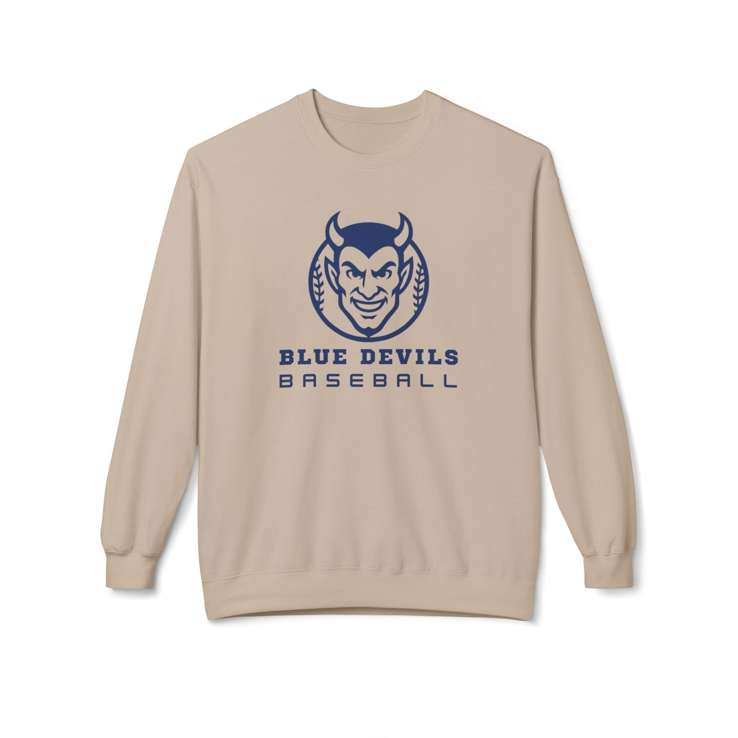 Unisex Blue Devils Baseball Crewneck Sweatshirt