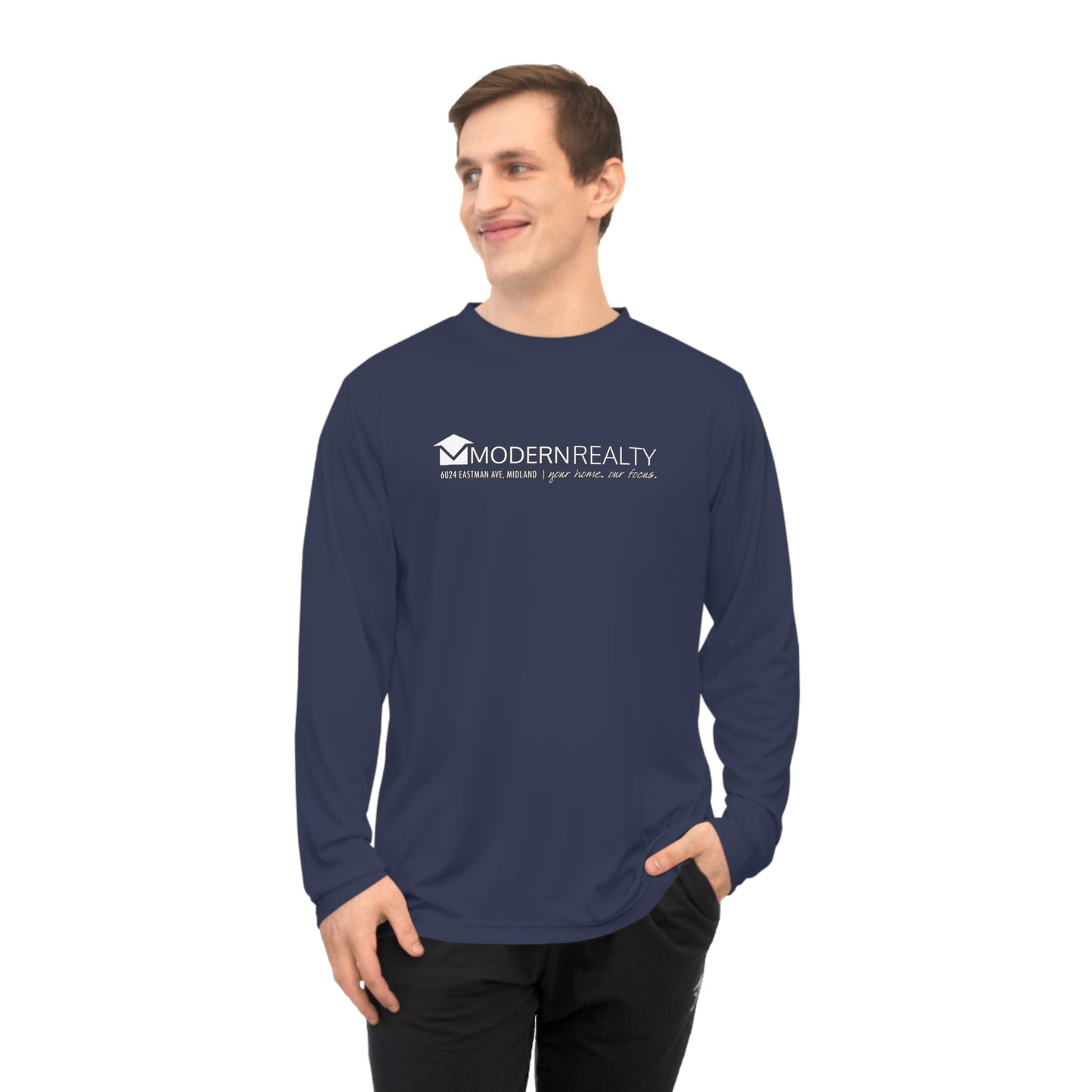 Modern Realty Unisex Performance Long Sleeve Shirt