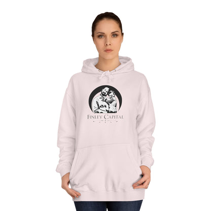 College Hoodie with Custom Art Design - Unisex