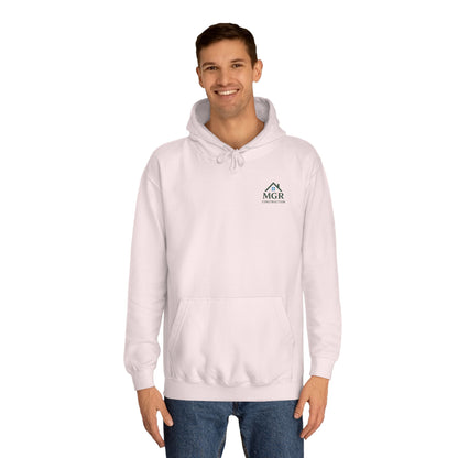 MGR Construction Hoodie - Unisex College Style for Builders & Students