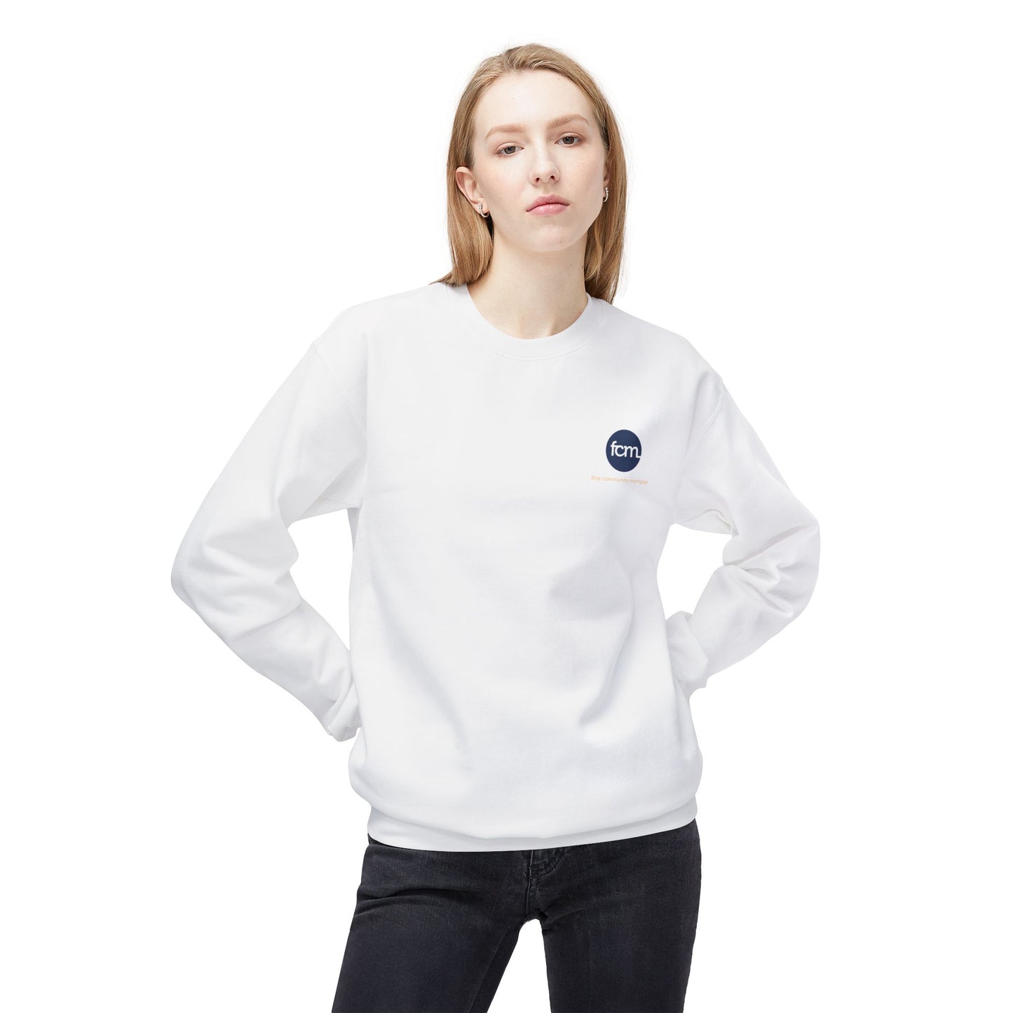 FCM Unisex Midweight Softstyle Fleece Crewneck Sweatshirt