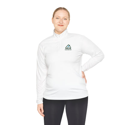 MGR Construction Unisex Quarter-Zip Pullover