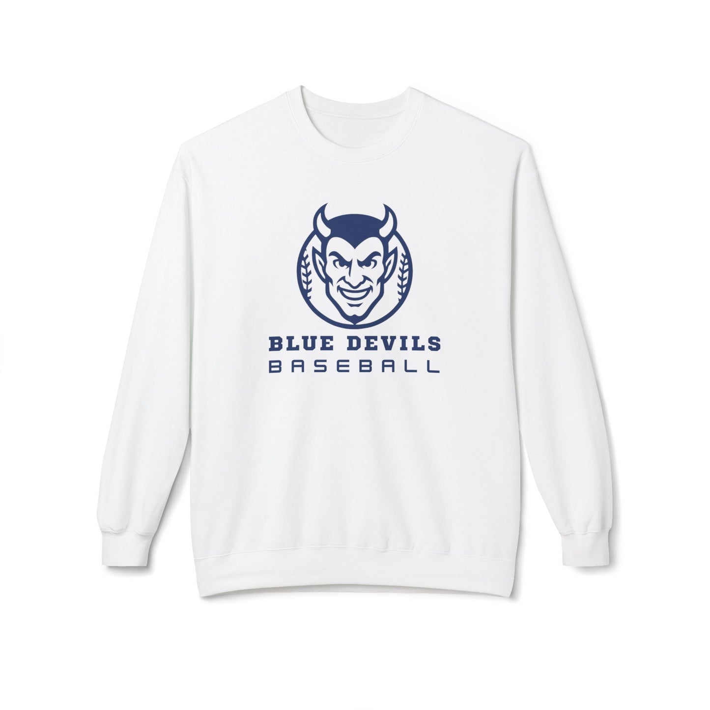 Unisex Blue Devils Baseball Crewneck Sweatshirt